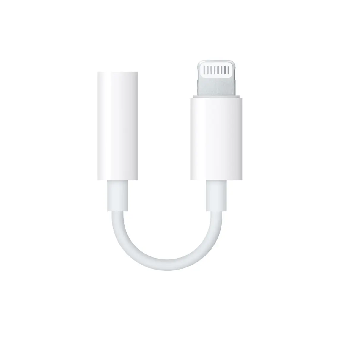 ac3b19 مبدل لایتنینگ به جک 3.5 میلی متری هدفون اپل (کدB9003) - Image 1