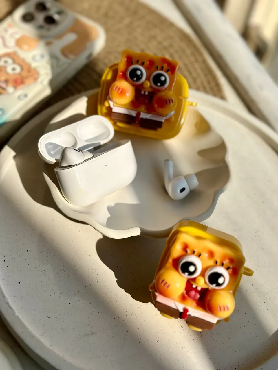 a6054c کاور ایرپاد برجسته SpongeBob (کدa0032) - Image 1