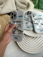 قاب Off-White لنز رینگی سفید (کدC1320) - Image 2