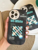 قاب Off-White لنز رینگی مشکی (کدC1321) - Image 2