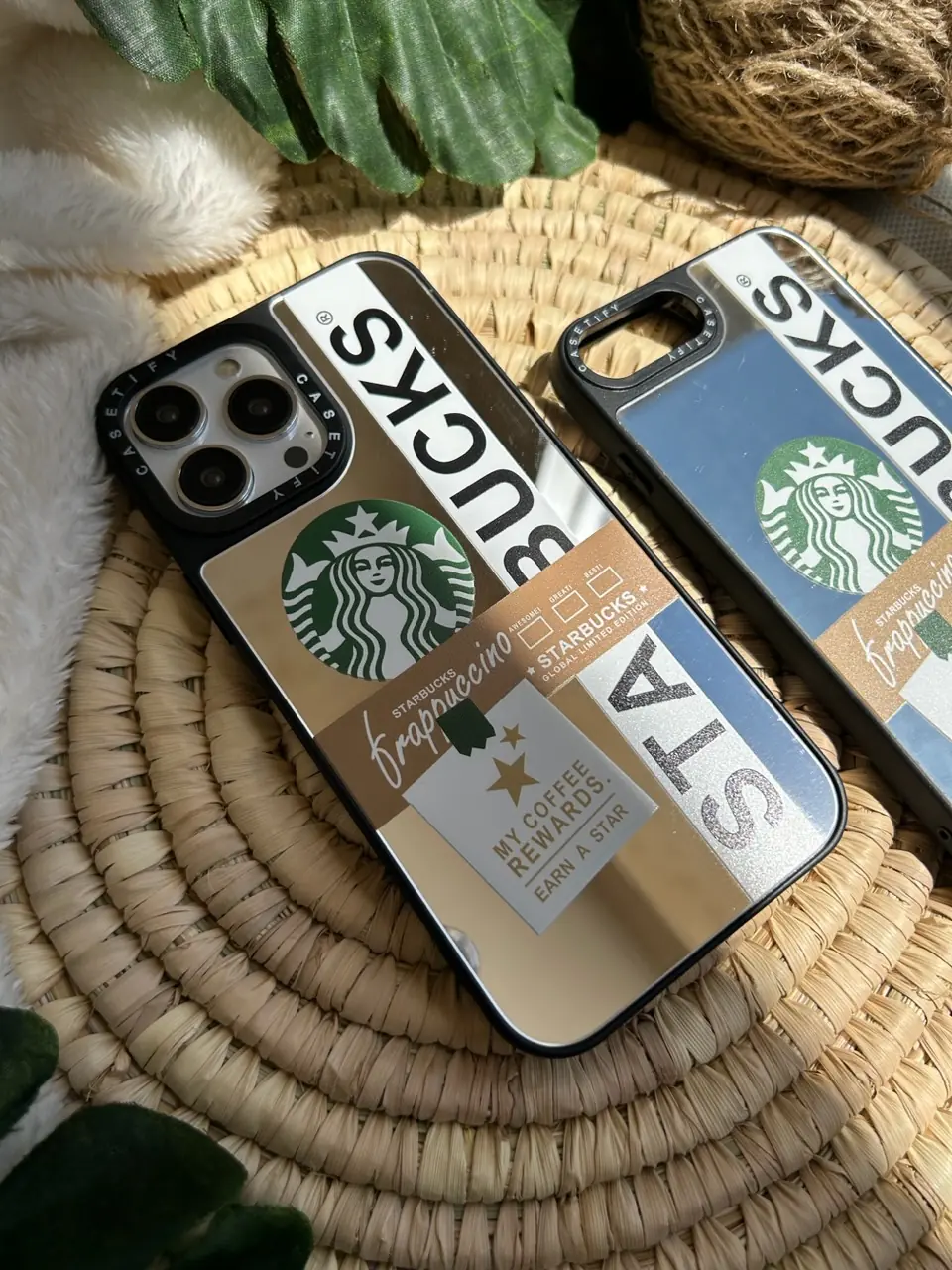 84118c قاب استارباکس آینه ای Casetify (کدC1214) - Image 1