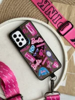 قاب استیکر Barbie آینه ای (کدC1417) - Image 4