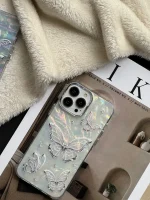 قاب PoutapCase Butterfly یخی هولوگرامی (کدC1618) - Image 5
