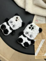قاب Panda عروسکی پشمالو (کدC1606) - Image 5
