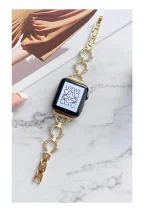بند اپل واچ فلزی طرح رینگی Gucci design (کدw5010) - Image 3