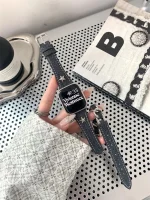 بند اپل واچ Chanel زنجیر کارتیر 2 دور (کدw5004) - Image 3