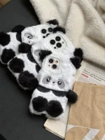 قاب Panda عروسکی پشمالو (کدC1606) - Image 3