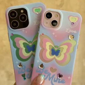 قاب Be Mine پروانه ای با بند (کدC1691)