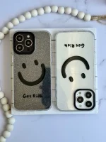 قاب Smile اکلیلی شفاف آیفونی (کدC1735) - Image 4