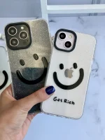 قاب Smile اکلیلی شفاف آیفونی (کدC1735) - Image 6