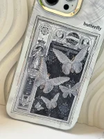 قاب Black and White butterfly (کدC1776) - Image 2