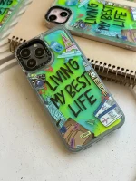 قاب آکواریومی شبرنگ Living My Best Life (کدC1314) - Image 3