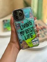 قاب آکواریومی شبرنگ Living My Best Life (کدC1314) - Image 4