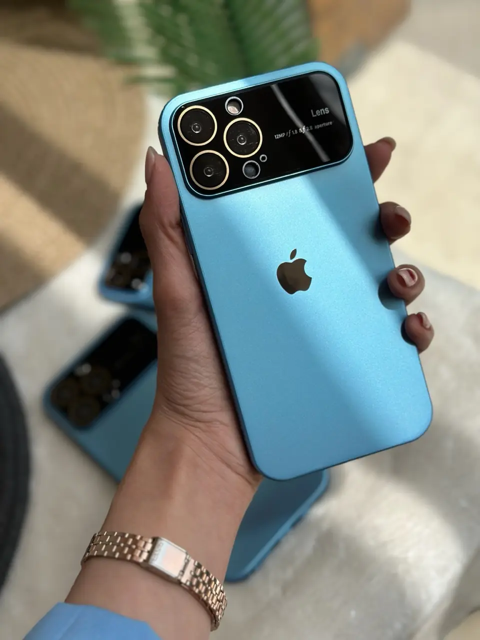 8436c2 قاب Sierra Blue PC Lens (کدC1236) - Image 1