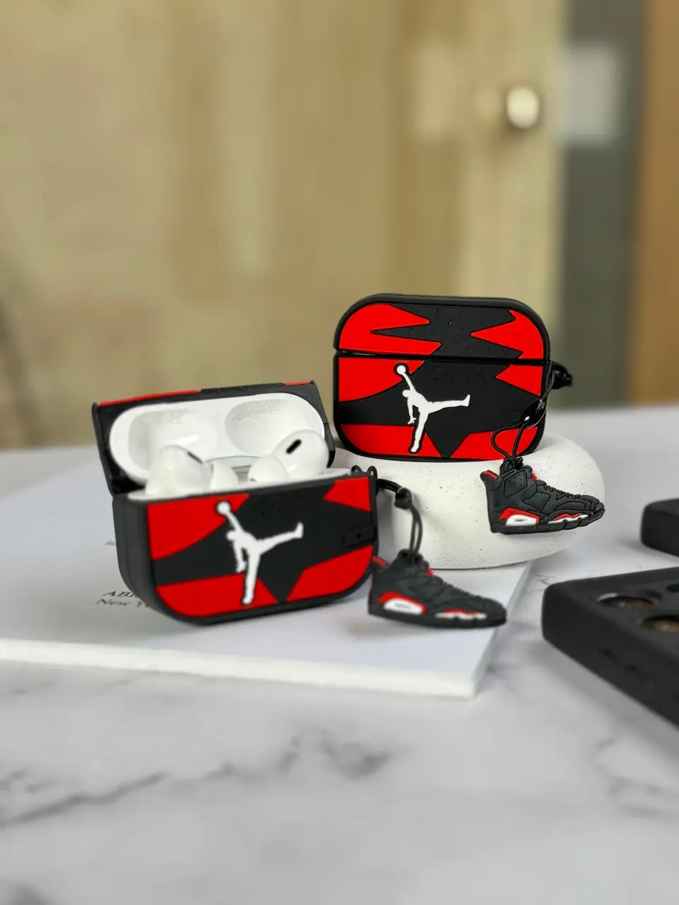 a04c07 کاور ایرپاد سیلیکونی Nike Air Jordan (کدa0168) - Image 1