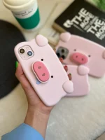 قاب Pig سیلیکونی استند شو (کدC1274) - Image 5
