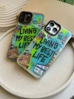 قاب آکواریومی شبرنگ Living My Best Life (کدC1314) - Image 6