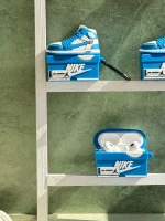 ایرپاد سیلیکونی Air Jordan Blue آبی (کدa0183) - Image 5