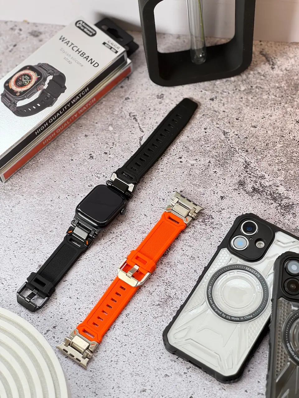 54291d بند Stylish Silicone Strap (کدw5048) - Image 1