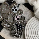قاب قلب گیلاسی آینه ای (کدC1627)