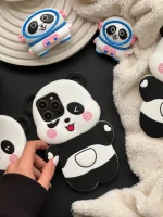 قاب Happy Panda سیلیکونی (کدC1641) - Image 2