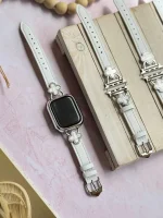 بند اپل واچ چرمی الحمرا Arpels (کدw5061)