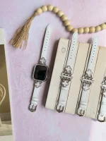 بند اپل واچ چرمی الحمرا Arpels (کدw5061) - Image 4