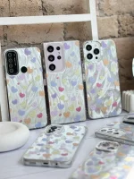 قاب براش قلبی مداد رنگی آیفون و سامسونگ و شیائومی (کدC1746) - Image 2
