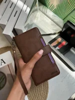 کیف JDK (مگنتی/جاکارتی دار) اورجینال قهوه ای (کدC1305) - Image 3