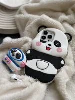 قاب Happy Panda سیلیکونی (کدC1641) - Image 3