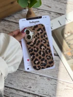 قاب پلنگی قهوه ای Bonne Case آیفون (کدC2054) - Image 2