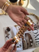 بند اپل واچ النگویی Love Cartier (کدw5069)