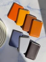 جاکارتی مگ سیف اپل Leather wallet magsafe (کدa0069) - Image 8