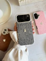 قاب Leopard Luxe (Brown , Pink , Black) (کدC2051) - Image 2