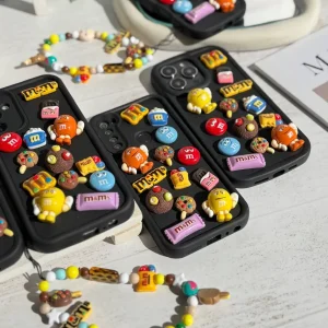 قاب M&M'S برجسته آیفون و سامسونگ و شیائومی (کدC1850)