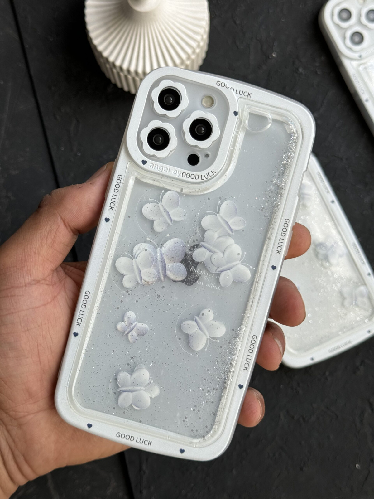 قاب موبایل پروانه متحرک آکواریومی