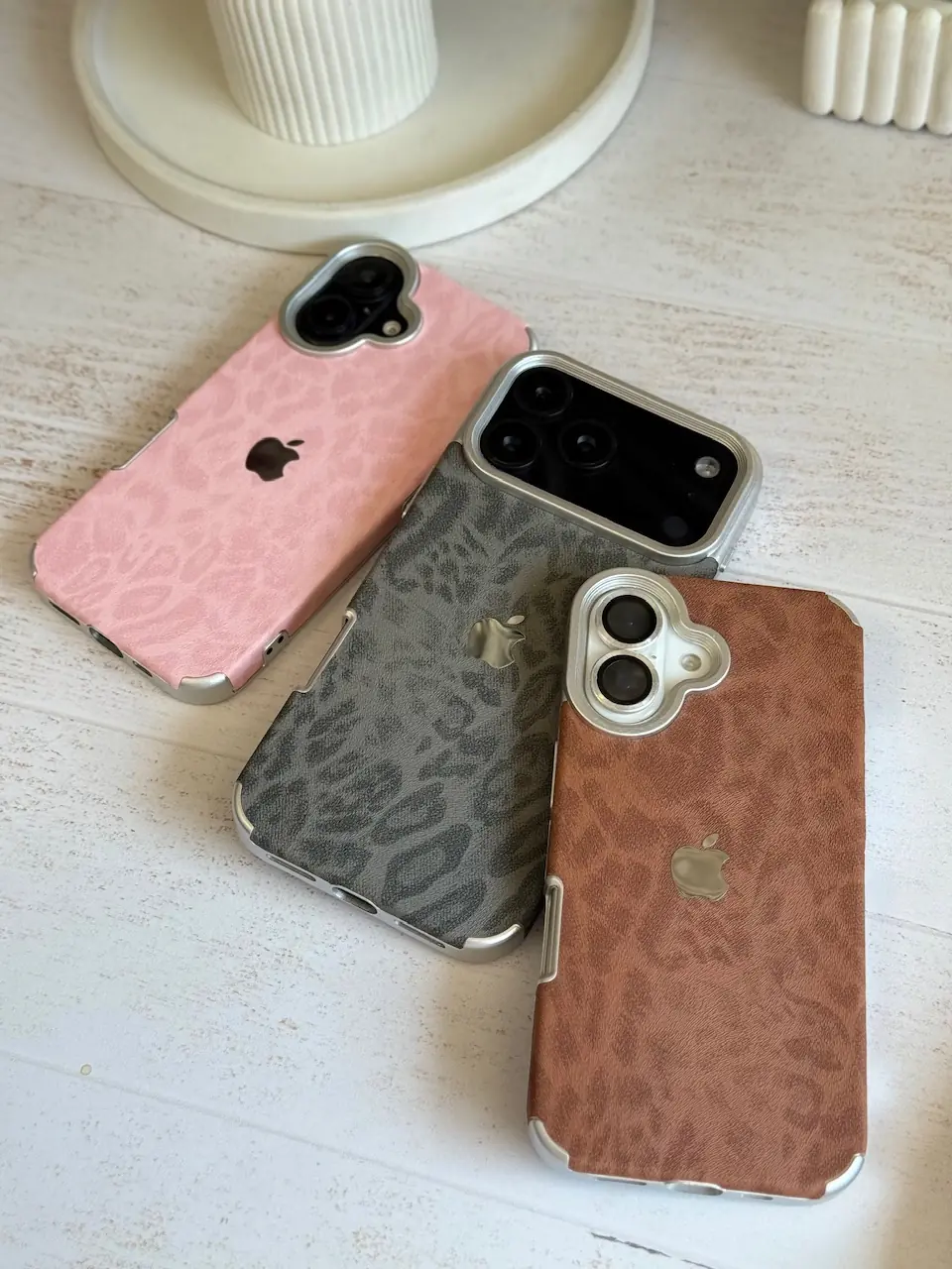 58b03a قاب Leopard Luxe (Brown , Pink , Black) (کدC2051) - Image 1