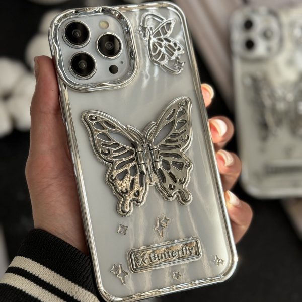 قاب موبایل آیفون پروانه بال متحرک