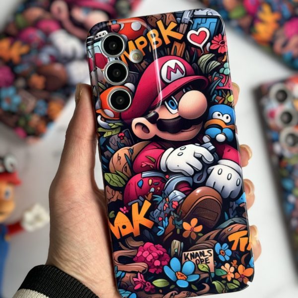 قاب موبایل سامسونگ سوپر ماریو ( قارچ خور )