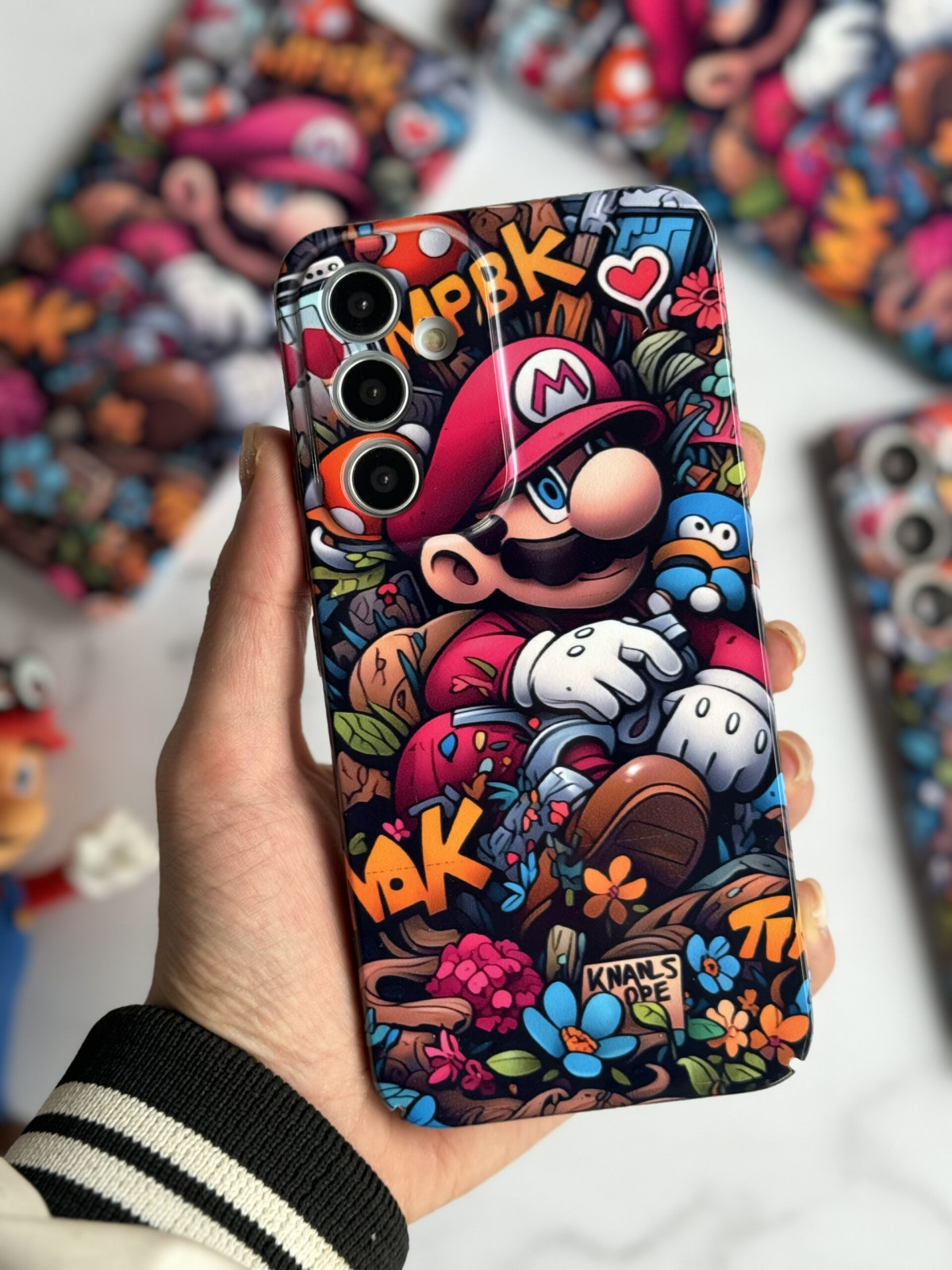 قاب موبایل سامسونگ سوپر ماریو ( قارچ خور )