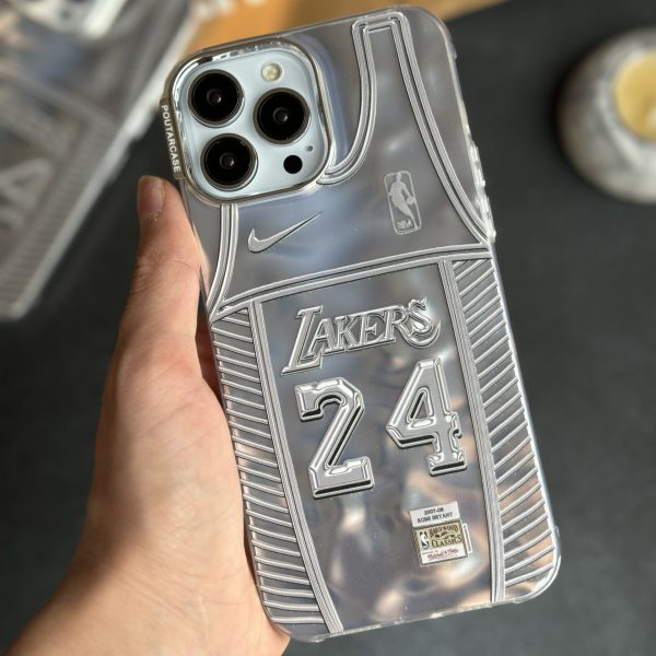 قاب موبایل آیفون لیکرز 24 کرومی