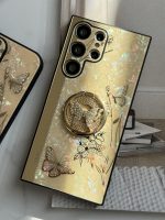 قاب موبایل سامسونگ پروانه نگین دار سواروسکی استندشو - Image 2