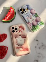 قاب موبایل آیفون شکار خرگوش سه بعدی محافظ لنزدار - Image 2