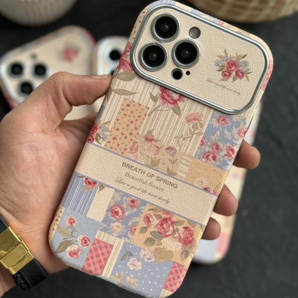 قاب موبایل آیفون گل نفس بهار
