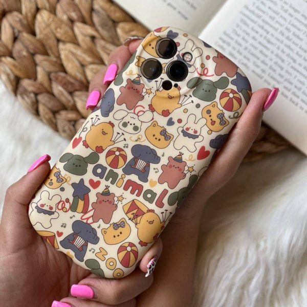 قاب موبایل آیفون مزرعه حیوانات