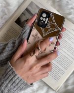 قاب موبایل سامسونگ لویی ویتون آینه و نگین حلقه - Image 3