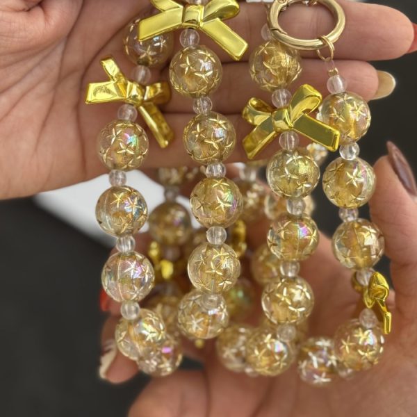 بند و آویز شامپاینی پاپیون