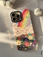 قاب موبایل آیفون دنیای فانتزی ابر و رنگین کمان - Image 3
