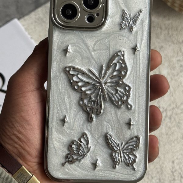 قاب موبایل آیفون پروانه گلامور
