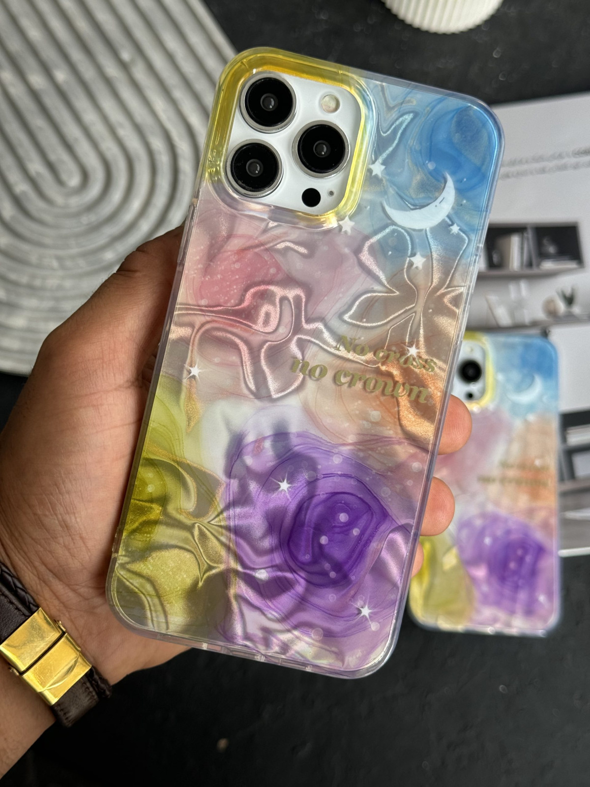 قاب موبایل آیفون شفق قطبی